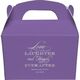 Love Laughter Ever After Gable Favor Boxes Image 2 of 6