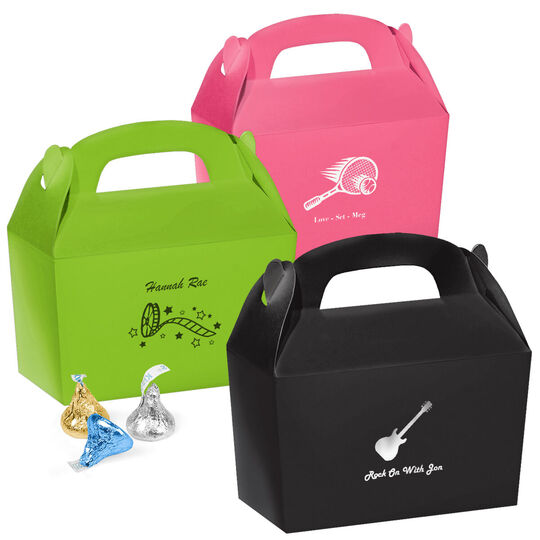 Design Your Own Theme Gable Favor Boxes