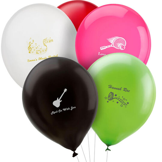 Design Your Own Theme Latex Balloons