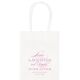 Love Laughter Ever After Mini Twisted Handled Bags Image 1 of 6