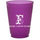 Pick Your Single Initial with Text Colored Shatterproof Cups Image 1 of 3