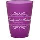 Royal Flourish Framed Names and Text Colored Shatterproof Cups Image 3 of 3