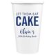 Let Them Eat Cake Paper Coffee Cups Image 2 of 2