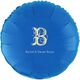 Pick Your Single Initial with Text Mylar Balloons Image 2 of 3