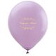 Royal Flourish Framed Names and Text Latex Balloons Image 3 of 3