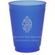 Shaped Oval Monogram with Text Colored Shatterproof Cups Image 2 of 2