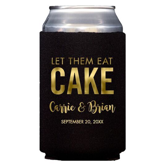 Let Them Eat Cake Collapsible Huggers