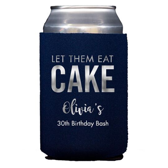 Let Them Eat Cake Collapsible Huggers