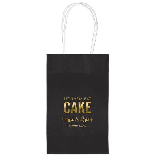 Let Them Eat Cake Medium Twisted Handled Bags