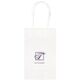 Pick Your Single Initial Monogram with Text Medium Twisted Handled Bags Image 1 of 3