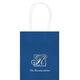 Pick Your Single Initial Monogram with Text Mini Twisted Handled Bags Image 2 of 3