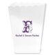 Pick Your Single Initial with Text Mini Popcorn Boxes Image 1 of 3
