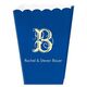 Pick Your Single Initial with Text Mini Popcorn Boxes Image 2 of 3