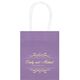 Royal Flourish Framed Names and Text Mini Twisted Handled Bags Image 3 of 3