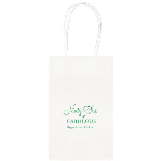 Ninety-Five & Fabulous Medium Twisted Handled Bags