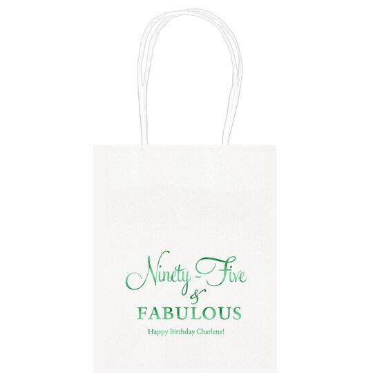 Ninety-Five & Fabulous Mini Twisted Handled Bags