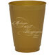Romantic Script Colored Shatterproof Cups Image 1 of 2
