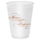 Romantic Script Shatterproof Cups Image 1 of 2