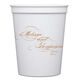 Romantic Script Stadium Cups Image 1 of 2