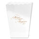 Romantic Script Mini Popcorn Boxes Image 1 of 2