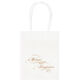 Romantic Script Mini Twisted Handled Bags Image 1 of 2