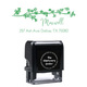Spring Blossoms Rectangular Address Self-Inking Stamp Image 1 of 3
