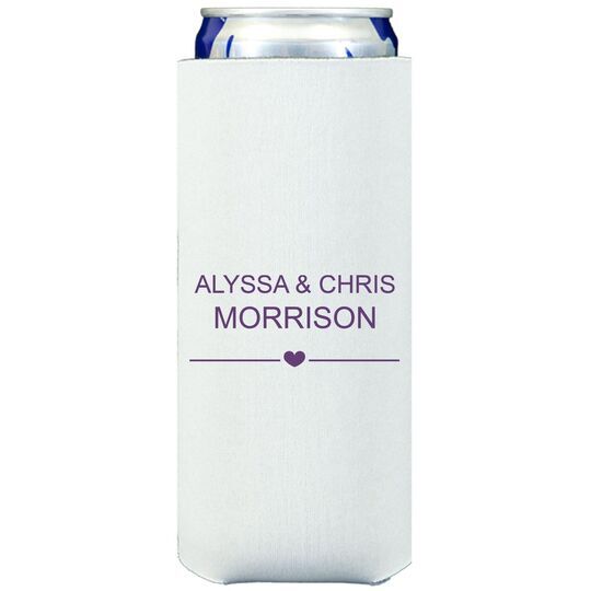 Heart With Lines Collapsible Slim Huggers