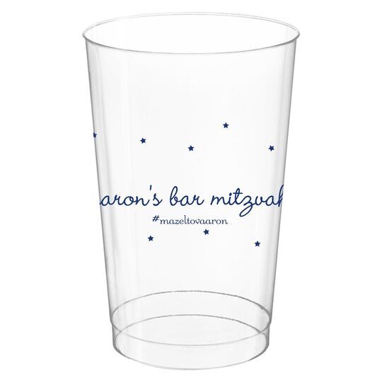 Sweet Little Stars Clear Plastic Cups