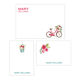 Bicycle and Blooms Post-it® Pack Image 3 of 3