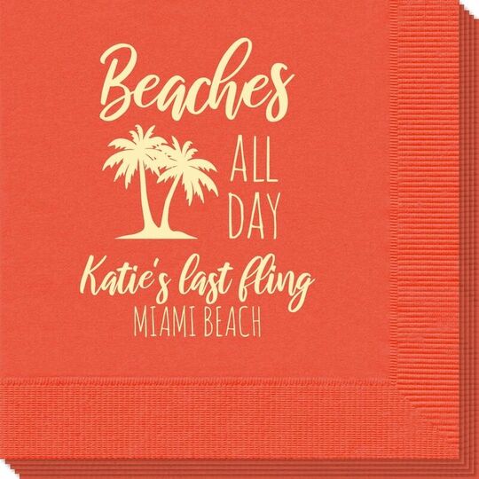 Beaches All Day Napkins