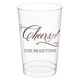 Elegant Cheers Clear Plastic Cups Image 5 of 8