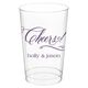 Elegant Cheers Clear Plastic Cups Image 1 of 8