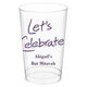 Fun Let's Celebrate Clear Plastic Cups Image 4 of 4