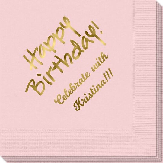 Studio Happy Birthday Napkins