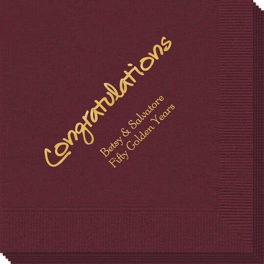 Studio Congratulations Napkins