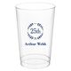 25th Wreath Clear Plastic Cups Image 2 of 2