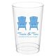 Adirondack Chairs Clear Plastic Cups Image 2 of 2