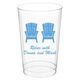 Adirondack Chairs Clear Plastic Cups Image 1 of 2