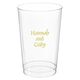 Always Flaunt Your Names Clear Plastic Cups Image 1 of 3