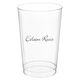 Always Flaunt Your Names Clear Plastic Cups Image 2 of 3