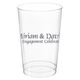Any Text You Want Clear Plastic Cups Image 7 of 7