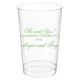Basic Text of Your Choice Clear Plastic Cups Image 3 of 3
