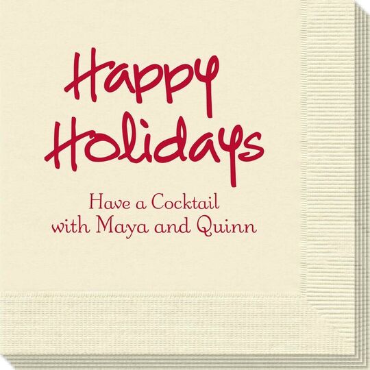 Studio Happy Holidays Napkins