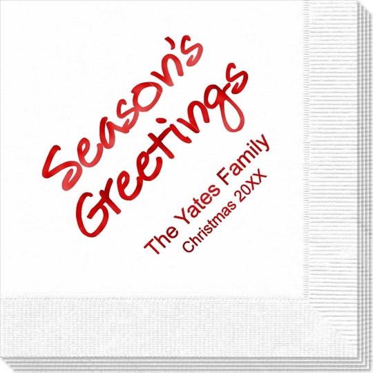 Studio Season's Greetings Napkins