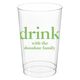 Big Word Drink Clear Plastic Cups Image 2 of 4