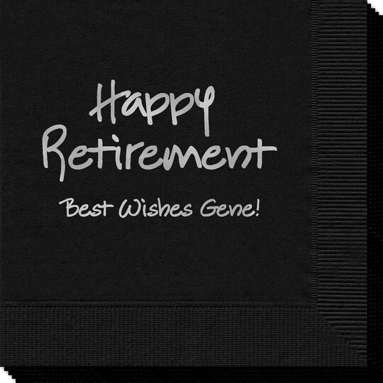 Studio Happy Retirement Napkins