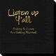 Studio Listen Up Y'All Napkins Image 2 of 2