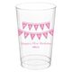 Birthday Banner Clear Plastic Cups Image 1 of 2