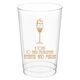 Bubbly Champagne Clear Plastic Cups Image 5 of 5