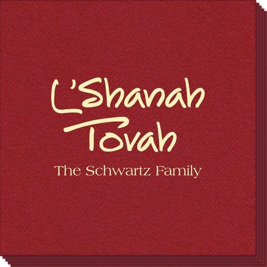 Studio L'Shanah Tovah Linen Like Napkins